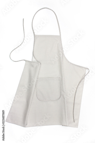  bright apron, on a white background. apron for working in the kitchen.