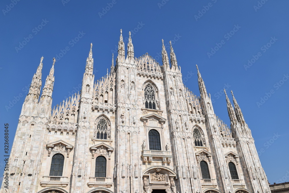 Awesome duomo cathedral MIlan Italy Europe