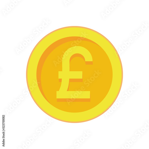 Pound Sterling coin icon