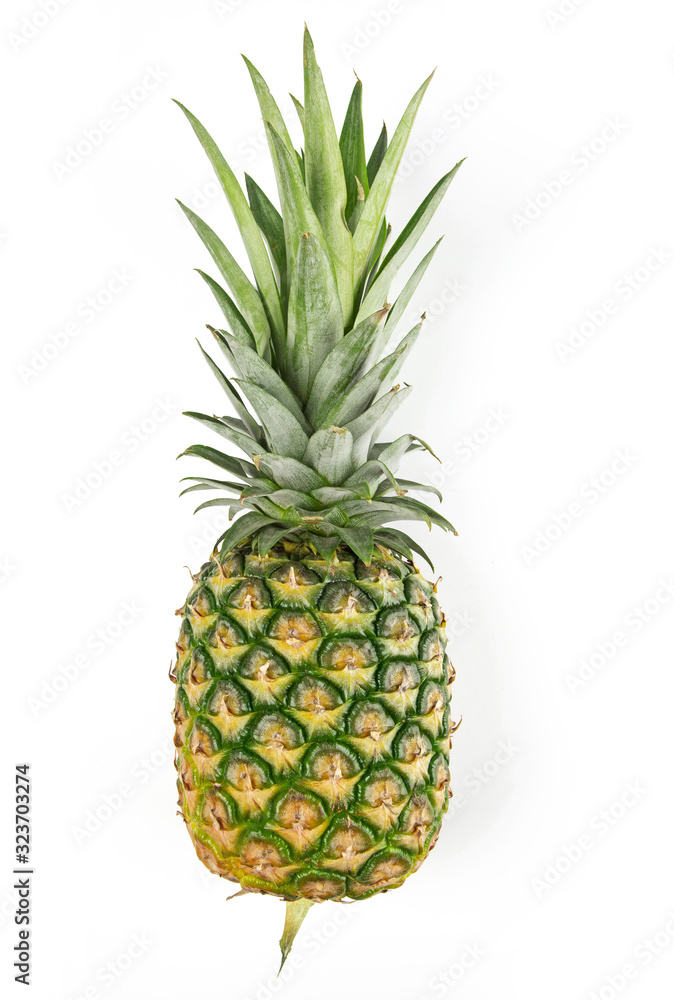 Fresh pineapple isolated on white background. Fresh pineapple isolated on white background.