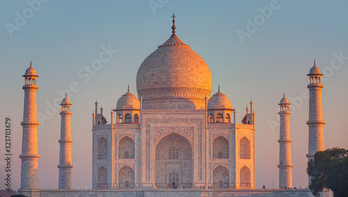 Taj Mahal at sunset - Agra, India 