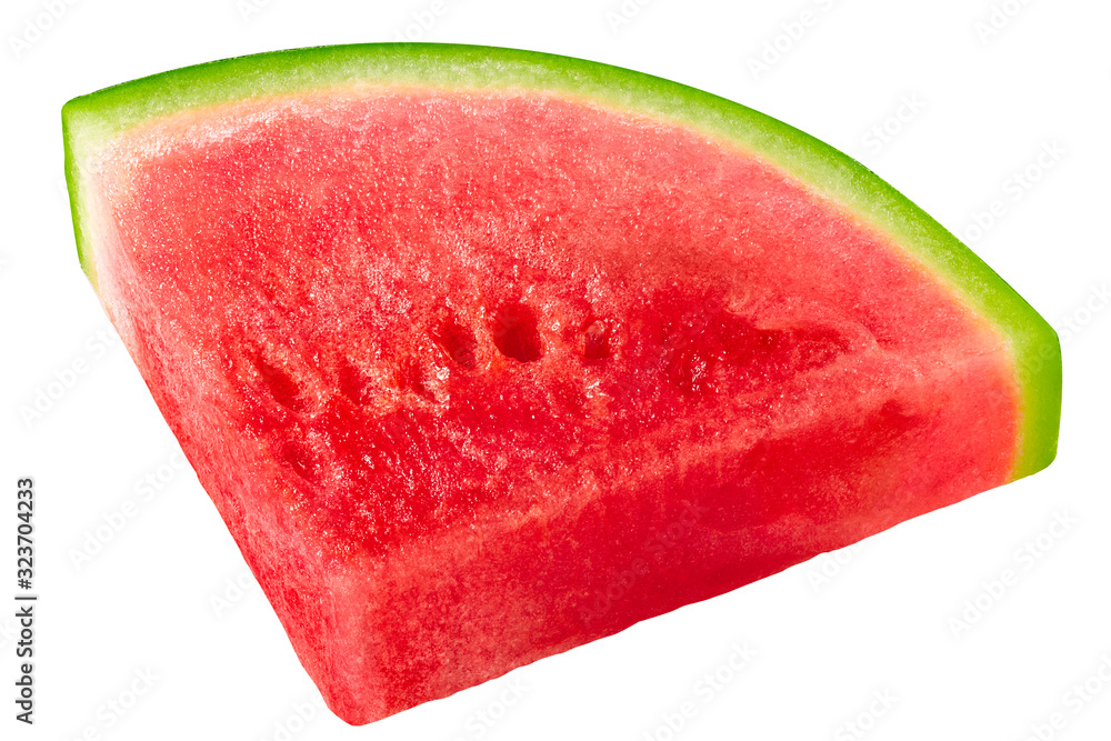 Watermelon sector piece, paths Watermelon sector piece, paths