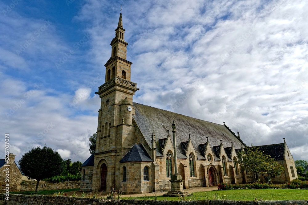 Église Saint-Pierre de Tonquédec, Côtes-d'Armor, Bretagne, France
