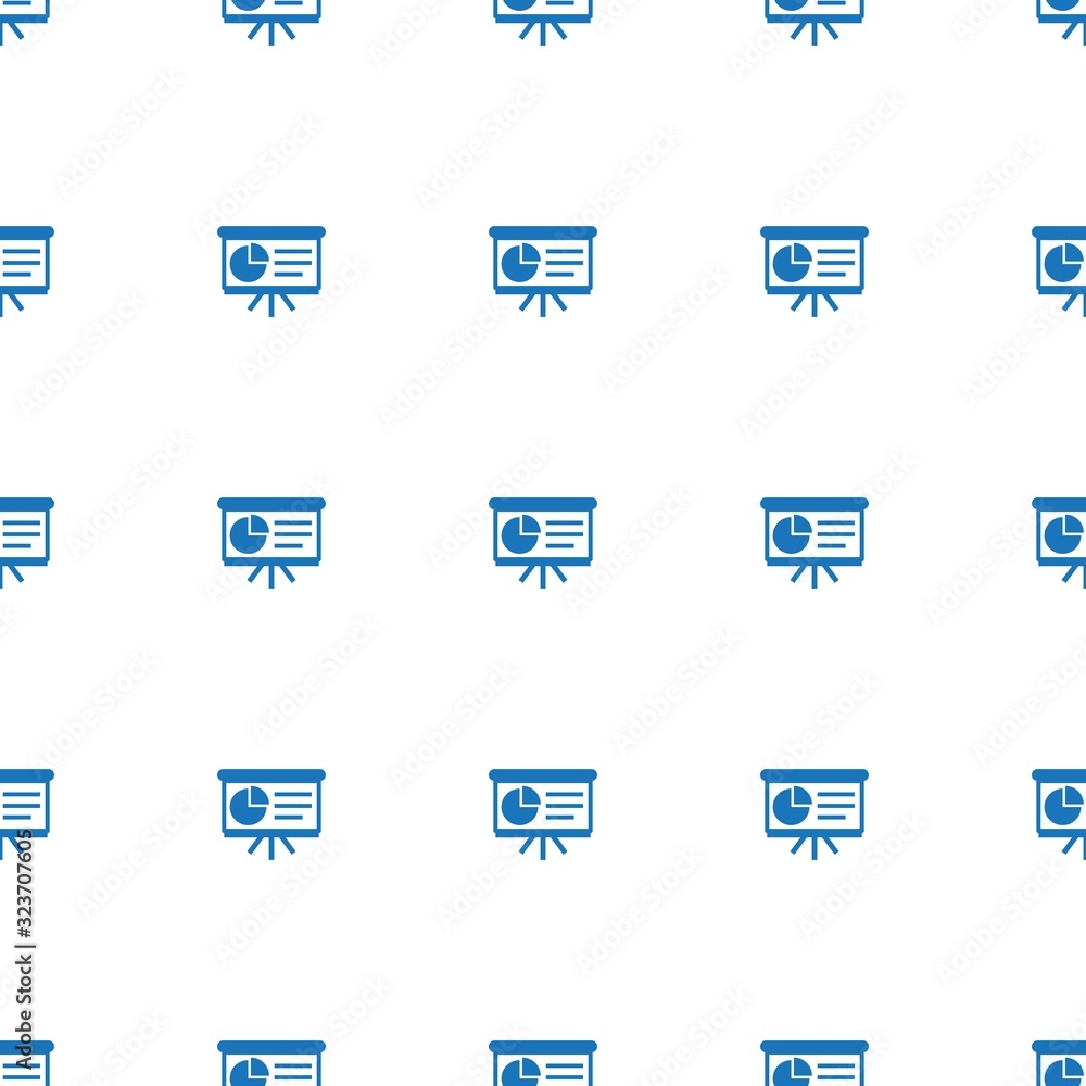 Presentation icon pattern seamless isolated on white background. Editable filled Presentation icon. Presentation icon pattern for web and mobile. Presentation icon pattern seamless isolated on white background. Editable filled Presentation icon. Presentation icon pattern for web and mobile.