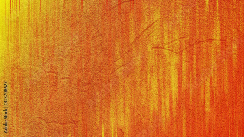 Yellow orange background with texture and vintage grunge