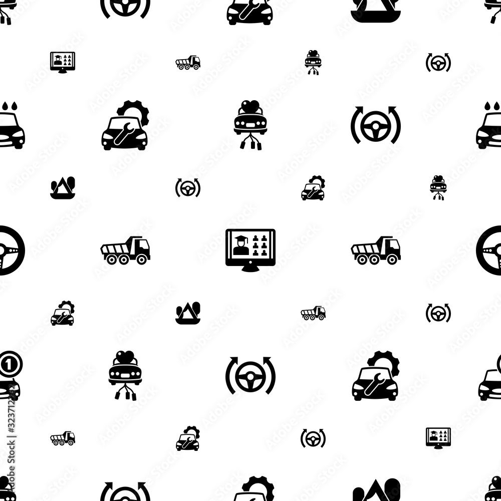car icons pattern seamless. Included editable filled just married car, Free Shipping, Camping, Car repair service, Tipper, Autopilot, Race game icons. icons for web and mobile. car icons pattern seamless. Included editable filled just married car, Free Shipping, Camping, Car repair service, Tipper, Autopilot, Race game icons. icons for web and mobile.