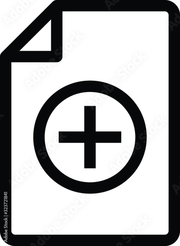 sick leave icon, vector illustration
