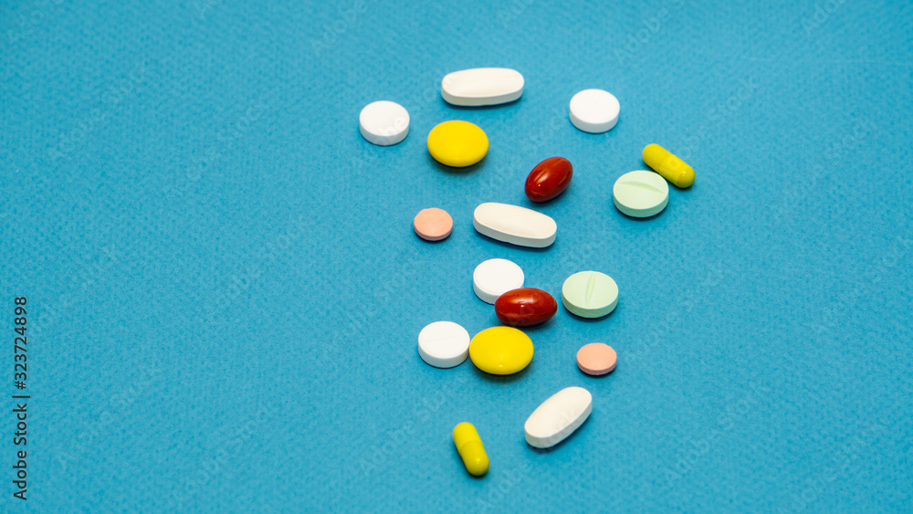 colored pill colored pill