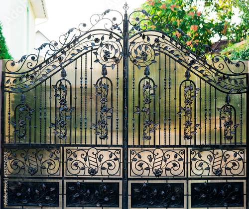 Large double metal gate photo