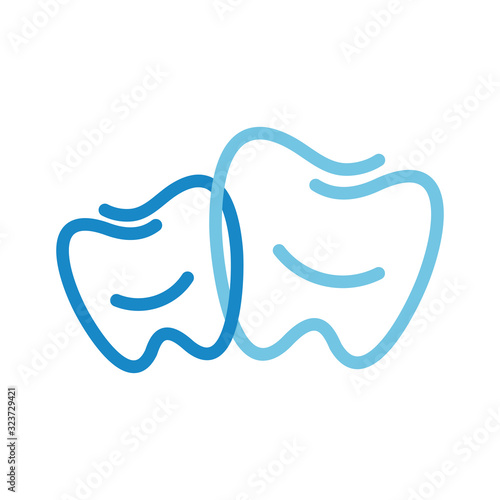 Smile Dental Logo, Kids Tooth dental logo, Dental Care Logo Inspiration Vector