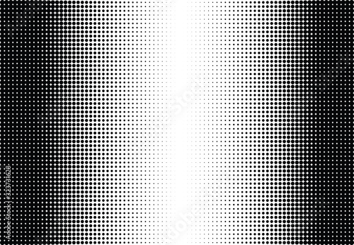 Abstract halftone dotted background. Monochrome pattern with dot and circles.  Vector modern futuristic texture for posters, sites, business cards, postcards, interior design, labels and stickers.