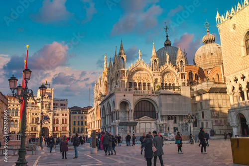 St. Mark's Square in Venice. photo