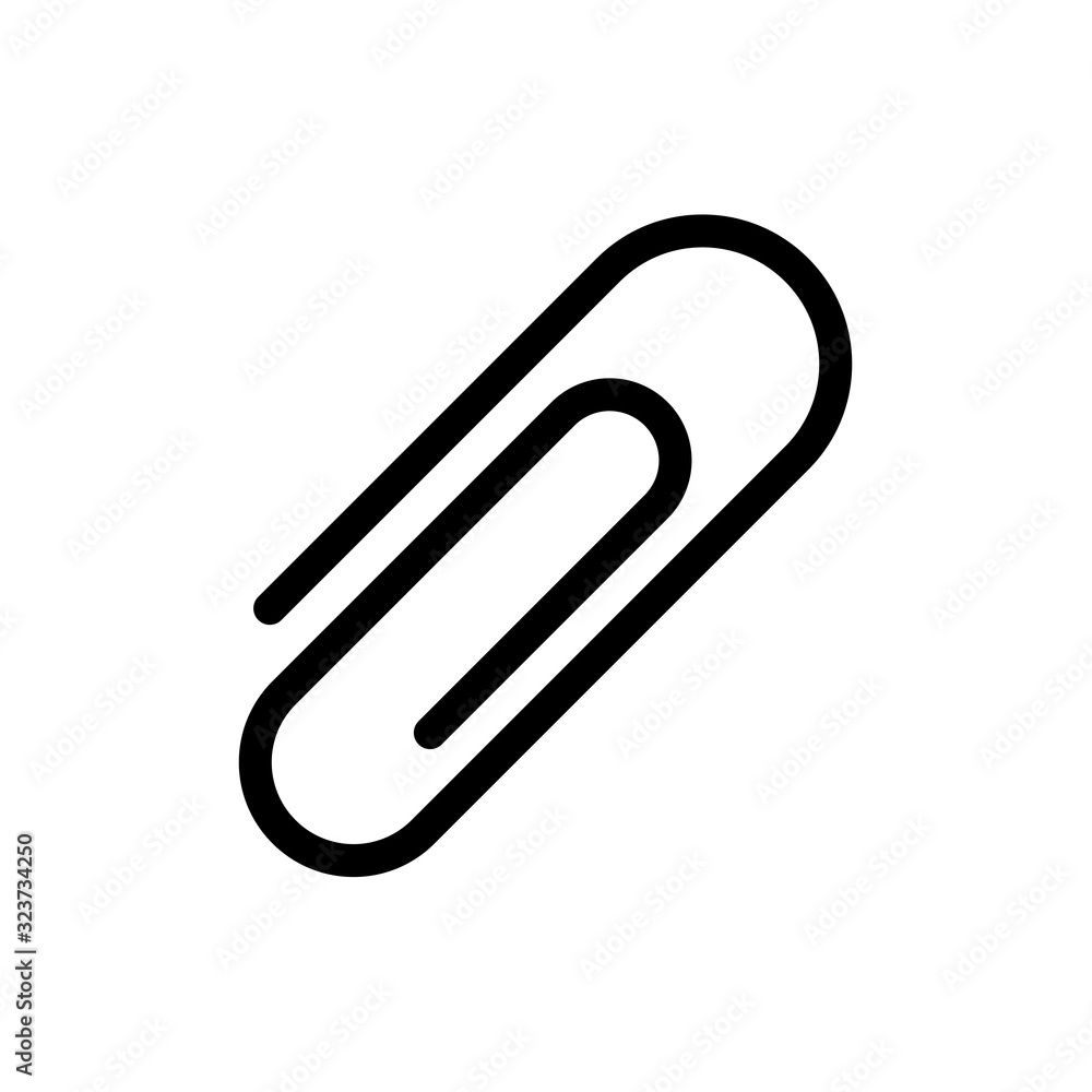 Paper clip icon Paper clip icon
