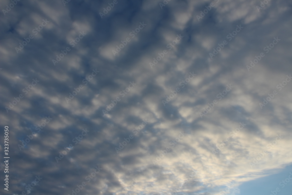 Obraz premium blue sky with clouds