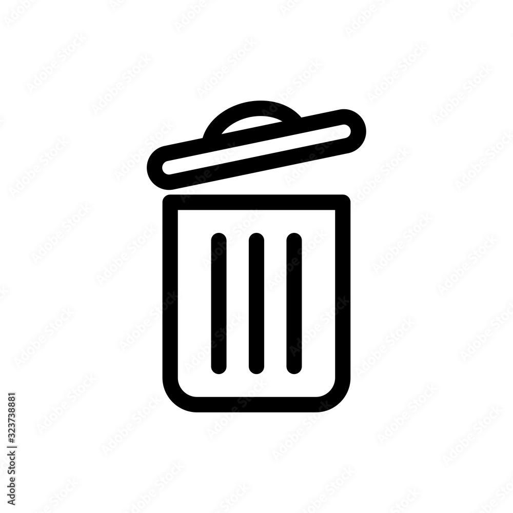 trash can icon trash can icon