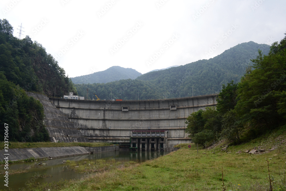 Bradisor Dam is a large hydroelectric dam on the Lotru River situated in Romania.