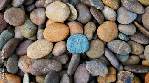 pebbles on the beach background