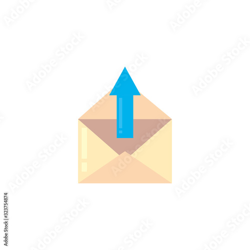 Isolated envelope message and upload arrow fill style icon vector design Free Download Isolated envelope message and upload arrow fill style icon vector design - GFXLoad