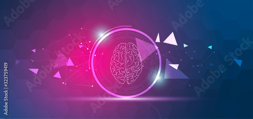 cervello, intelligenza artificiale, sinapsi, memoria, digitale,	