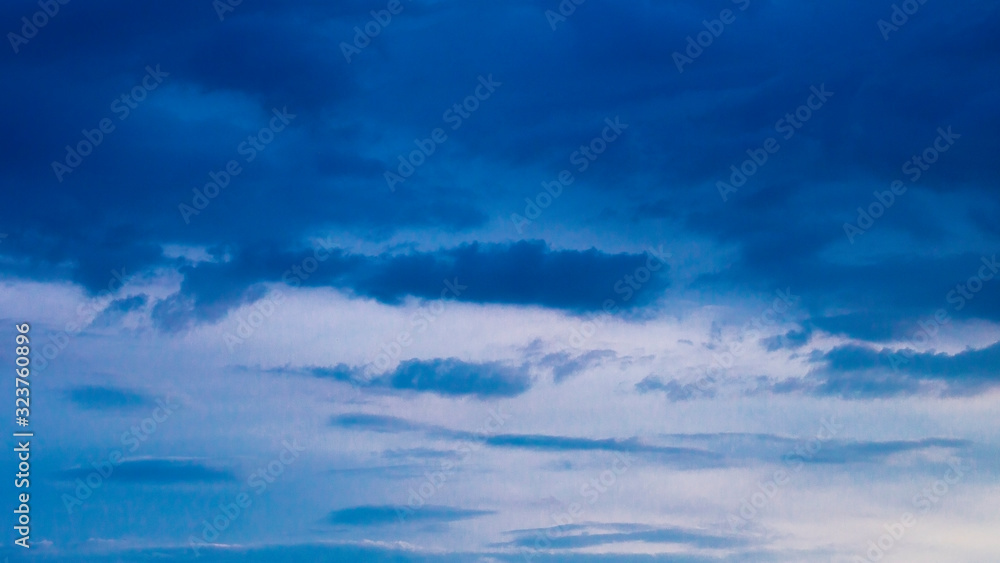 dark blue sky evening after rain dark blue sky evening after rain