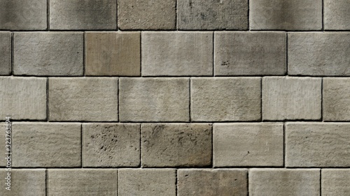 Tile texture, brick wall as background surface.