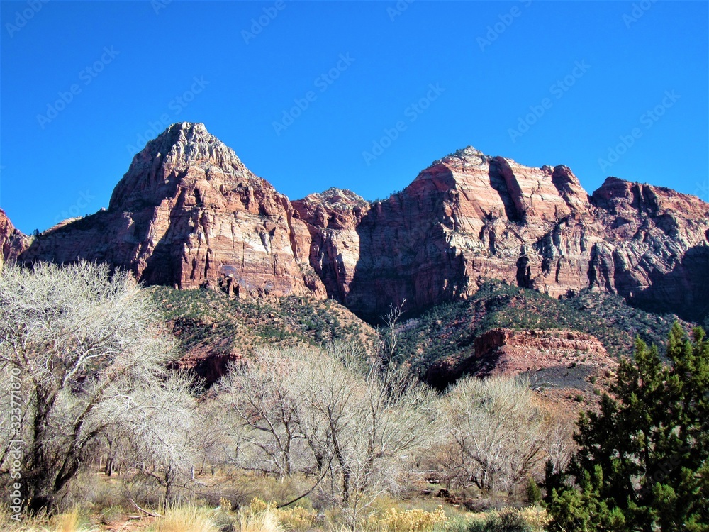 panoramic view of the mountains panoramic view of the mountains
