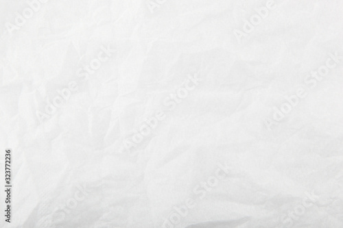 Texture Of Crumpled White Paper