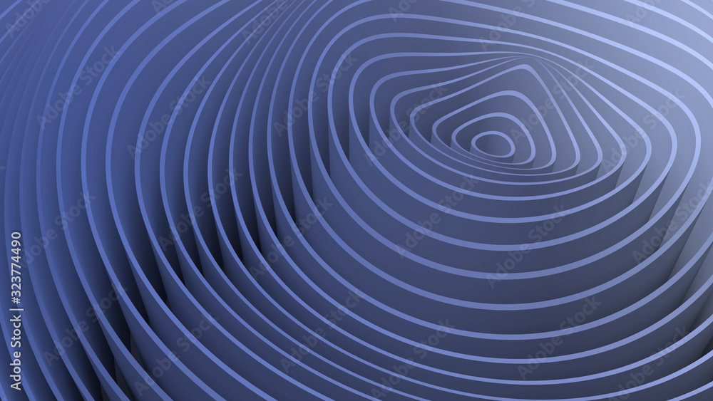 3D rendering oscillations and ripples of abstract waves in space. Bright abstract background 3D rendering oscillations and ripples of abstract waves in space. Bright abstract background