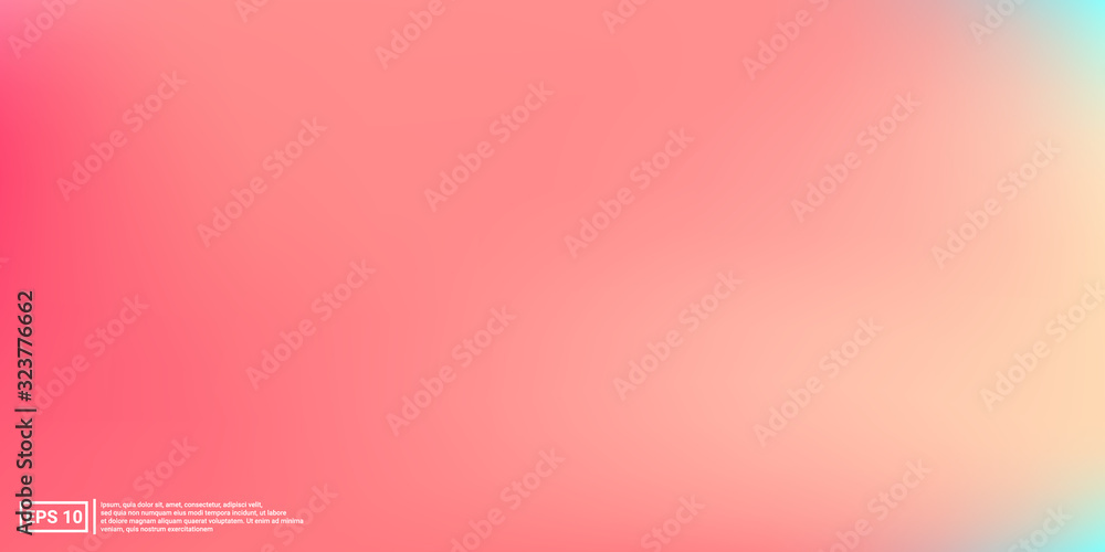 Fototapeta premium Rainbow, Mesh Banner. 