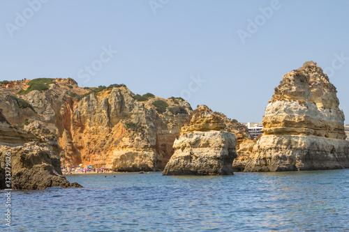 Cliffs in Ponta da Piedade , Algavre, Portugal