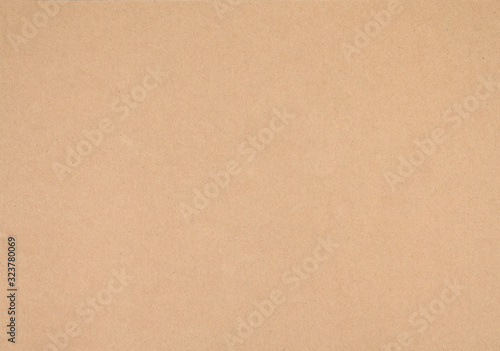 Brown cardboard paper texture for background © Chanawin