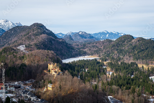 Neuschwanstein, Schwangau and Hohenschwangau