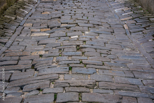 Paved Cobble Road