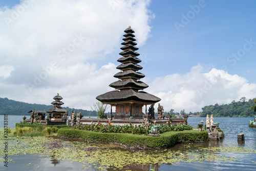 Pura Ulum Danu Bratan temple of Bali.