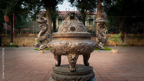 Doan Mon Gate, Imperial Citadel of Thang Long in Hanoi, Vietnam - A UNESCO World Heritage Site