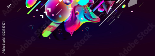 Multicolored space bubbles cluster pastel shades decorative balls abstract vector illustration pearls
