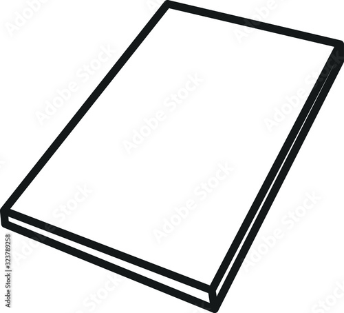 Gypsum Board Icon, vector illustration