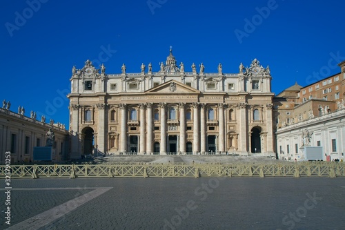  Facade of Saint Peter's Basilica, Vatican City, Rome 