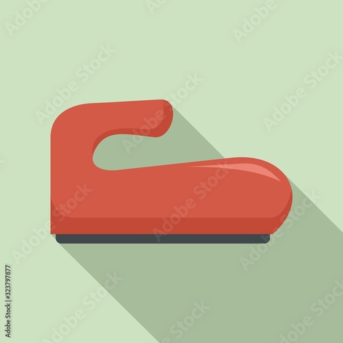 Child car seat icon. Flat illustration of child car seat vector icon for web design