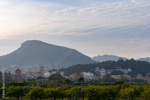 Photography Hermitage of Sant Miguel, Gilet village, valencia spain