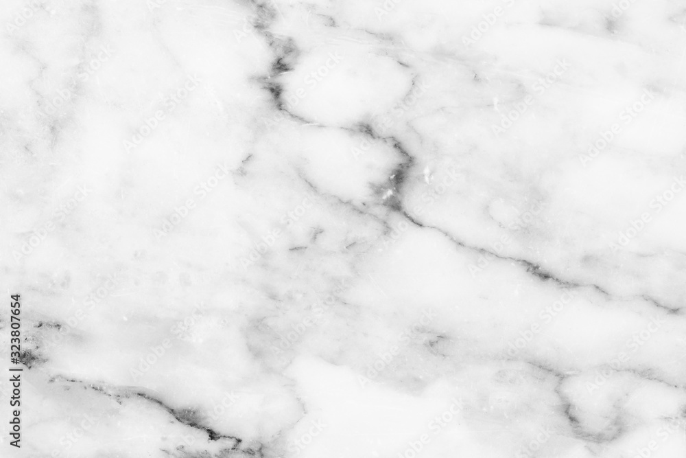 White marble texture background pattern with high resolution.