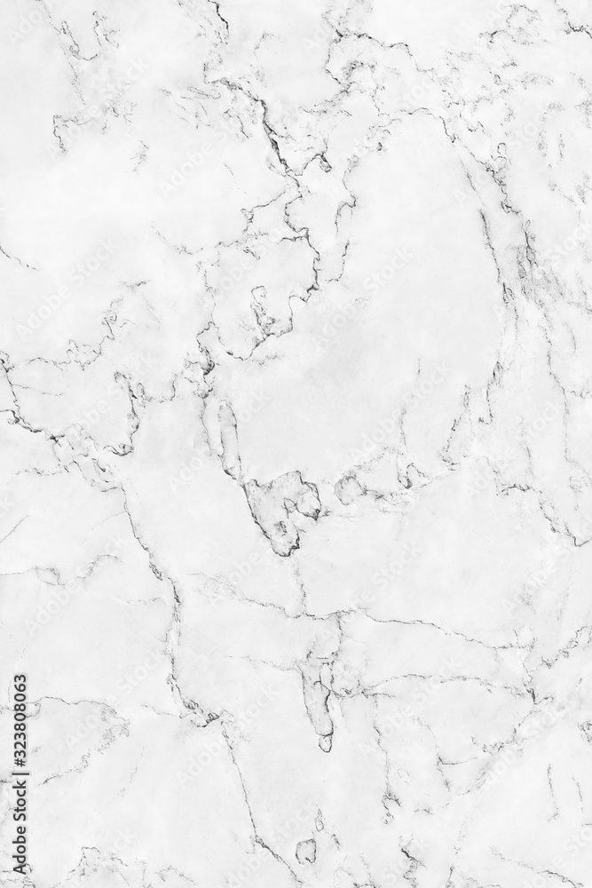 White marble texture background pattern with high resolution.