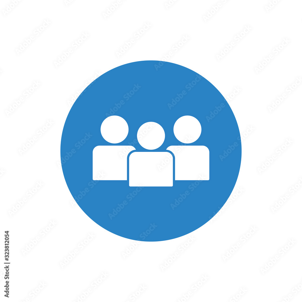 Isolated avatars block silhouette style icon vector design Isolated avatars block silhouette style icon vector design