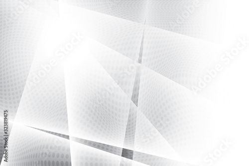 Abstract geometric white and gray color background. Vector, illustration.	