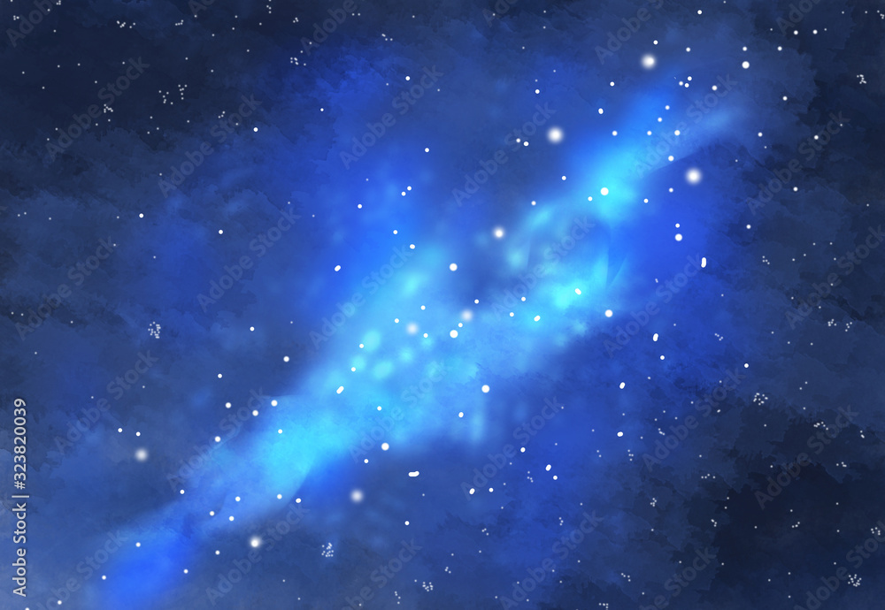 Obraz premium background galaxy material color texture