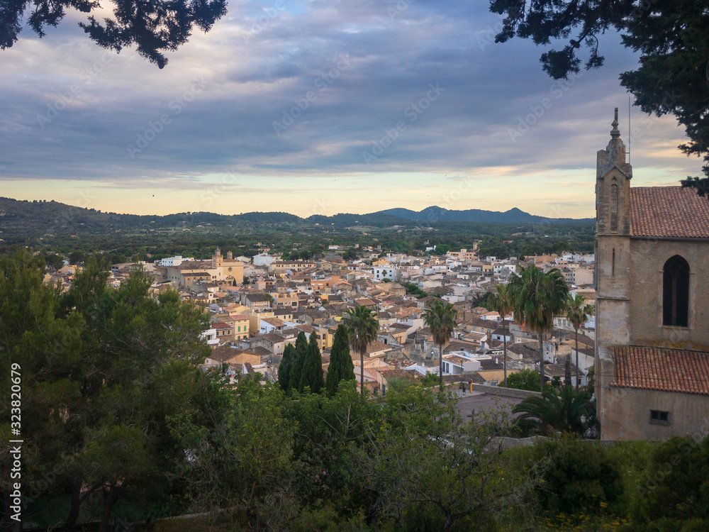 Townscape of Arta, Majorca, Spain.