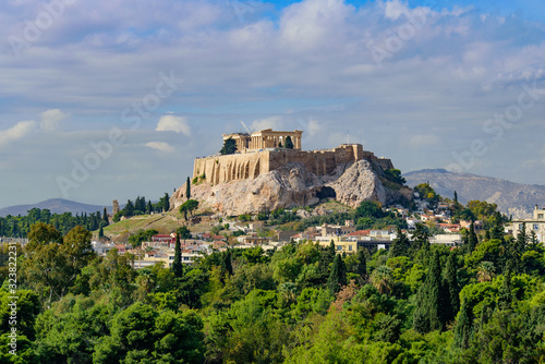 Acropolis of Athens, an ancient citadel in Athens, Greece