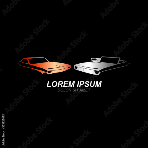 Custom car logo, emblems, badges and icons