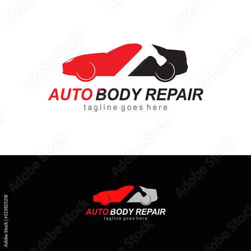 Auto car logo, emblems, badges and icons