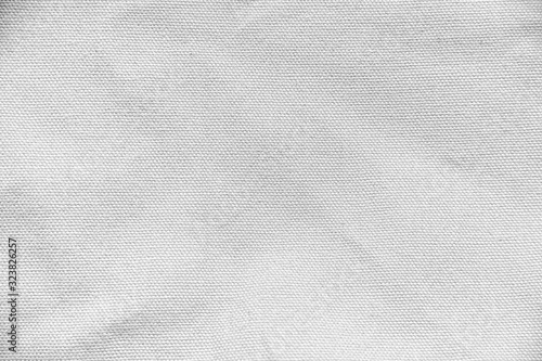 White cotton fabric canvas texture background for design blackdrop or overlay background photo